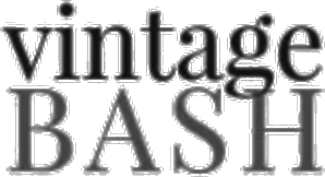 Featured in Vintage Bash